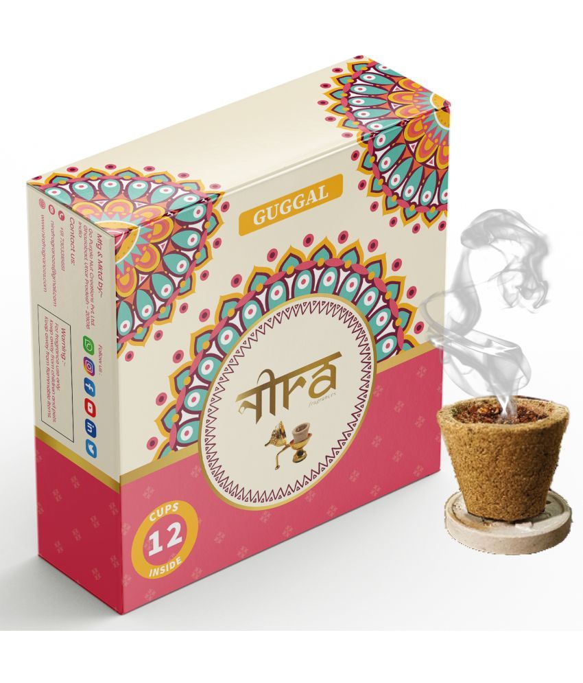     			Nira Fragrances Havan Cups Guggal 12 Pieces ( Pack of 1 )