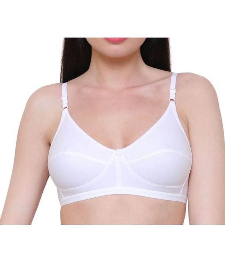     			ultraundies Pack of 1 Cotton Blend Lightly Padded Everyday Bra For Women ( White )