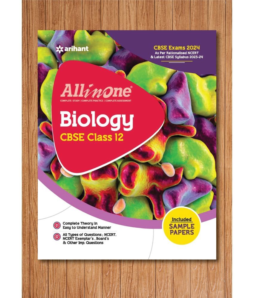     			Arihant All In One Class 12th Biology For CBSE Exam 2024