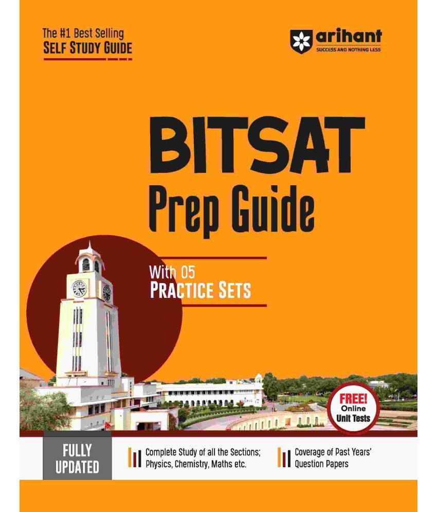     			Arihant BITSAT 2025 Prep Guide (With 5 Practice Sets)