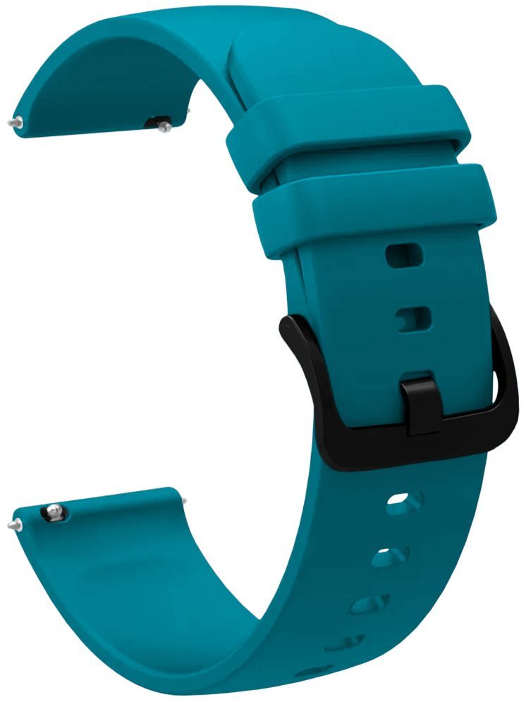     			ACM Watch Strap Silicone Belt 22mm compatible with Boat Wave Spectra Smartwatch Hook Band Turquoise