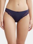 Jockey Pack of 1 Nylon Bikini For Women ( Navy Blue )