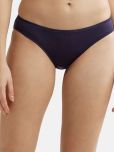 Jockey Pack of 1 Rayon Bikini For Women ( Navy Blue )