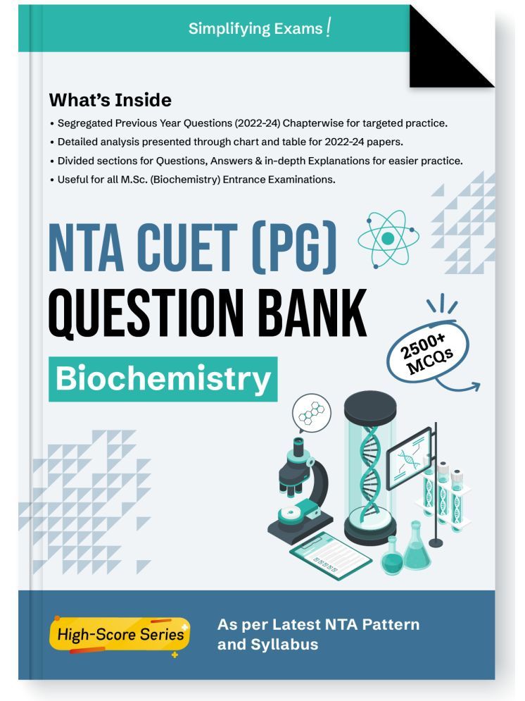     			Gurukul By Oswal NTA CUET (PG) Biochemistry Question Bank For M.Sc Biochemistry Entrance Exam 2025 : 2500 MCQs, PYQs 2022-24, Paper Analysis Charts, L