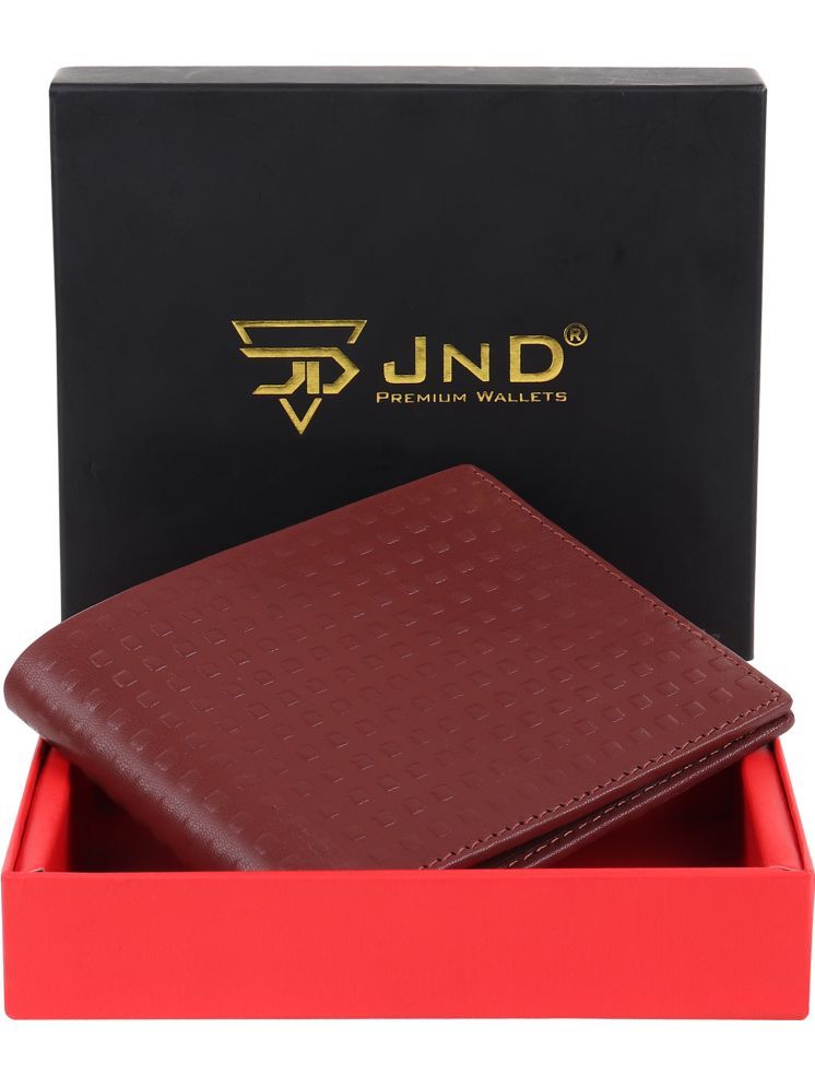     			JND Tan 100% Leather Men's Regular Wallet ( Pack of 1 )