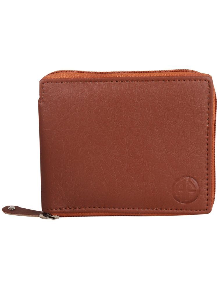     			JND Tan PU Men's Regular Wallet ( Pack of 1 )