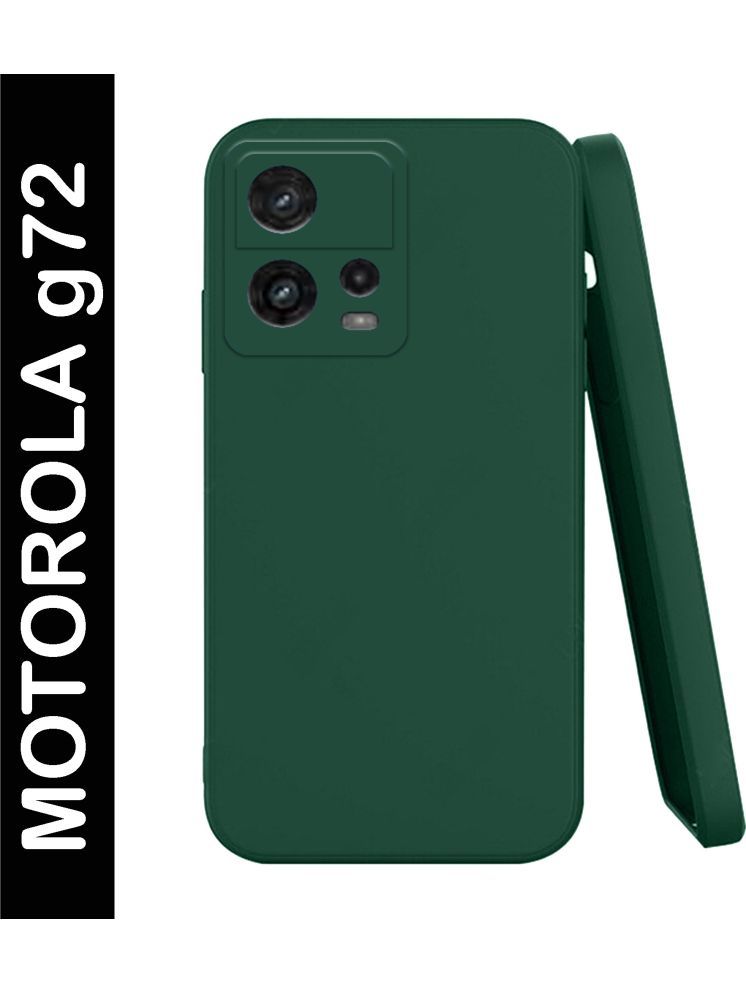     			Knotyy Plain Cases Compatible For Silicon Motorola Moto G72 ( Pack of 1 )