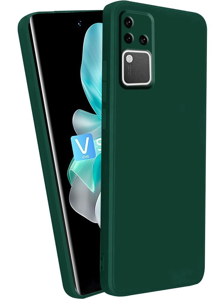     			Knotyy Plain Cases Compatible For Silicon vivo V30 Pro 5G ( Pack of 1 )