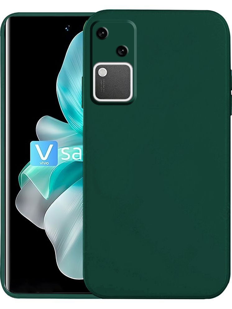     			Knotyy Plain Cases Compatible For Silicon vivo V30 5G ( Pack of 1 )