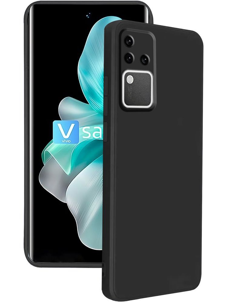     			Knotyy Plain Cases Compatible For Silicon vivo V30 Pro 5G ( Pack of 1 )