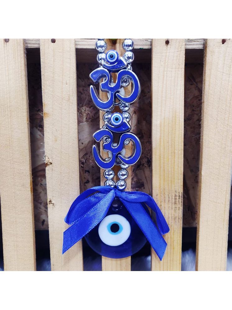     			Prayful Glass Evil Eye Hanging