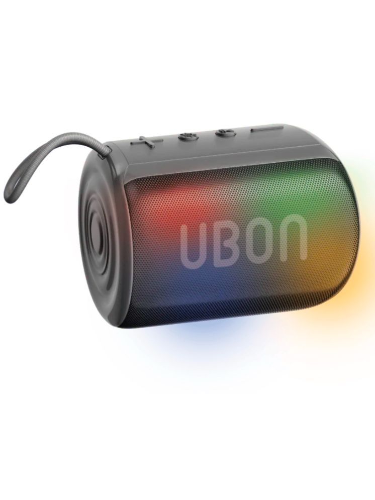     			UBON SP 28 LIGHT HOUSE 10 W Bluetooth Speaker Bluetooth V 5.3 with USB Playback Time 10 hrs Black