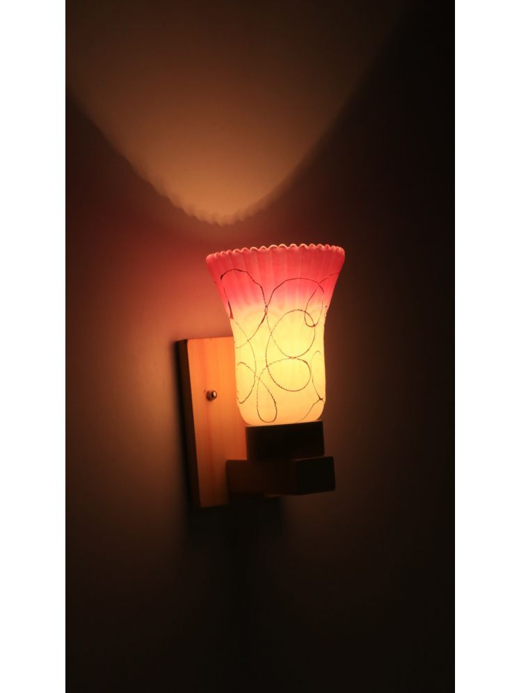     			VAGalleryKing Pink Up Light Wall Lamp ( Pack of 1 )