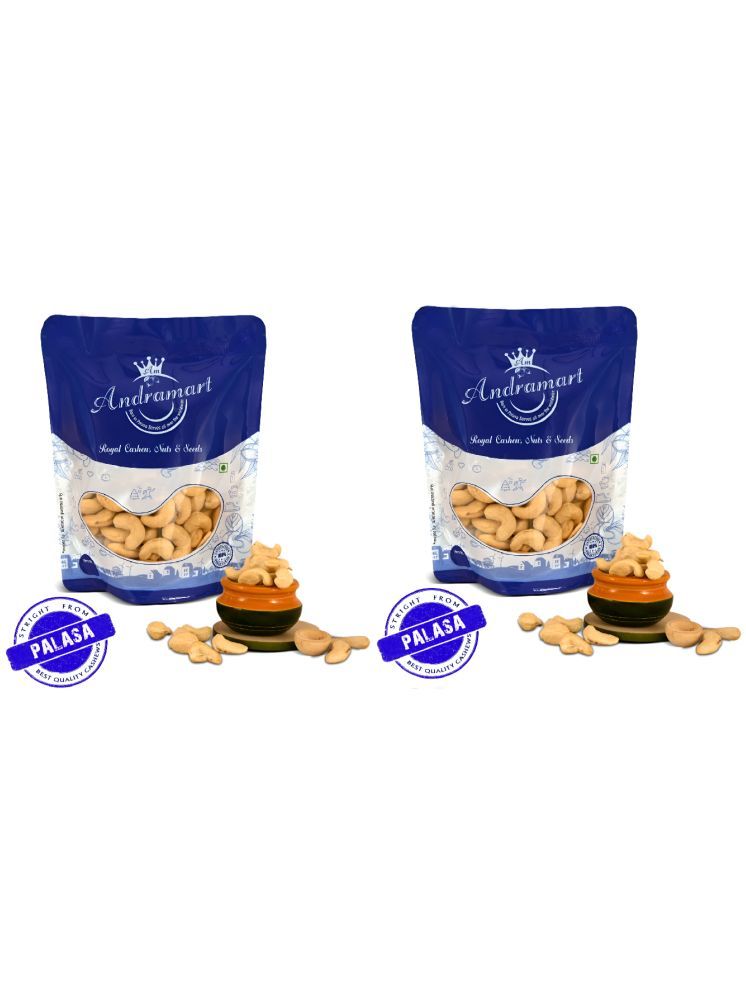     			ANDRA MART Cashew nut (Kaju) 500 gms Pack of 2