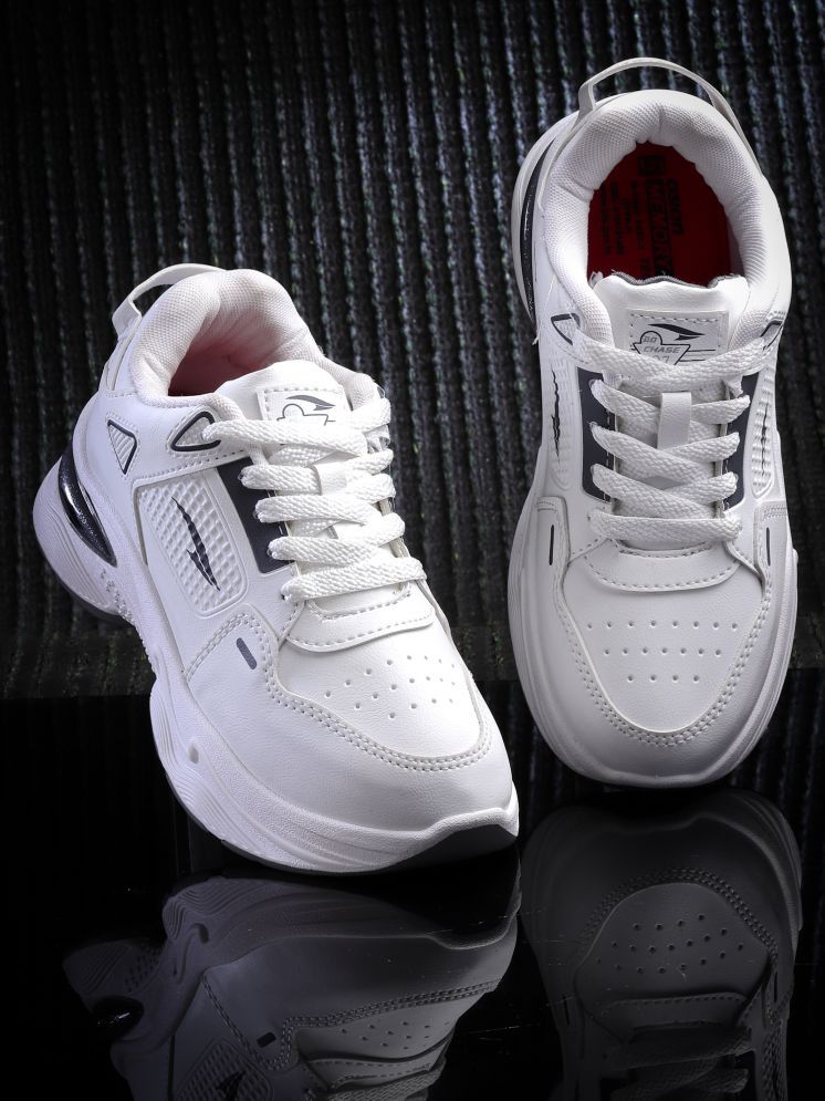     			ASIAN White Women's Sneakers