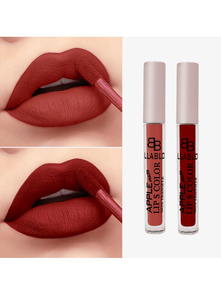     			BELLABLOOM Crimson Red Matte Lipstick 10