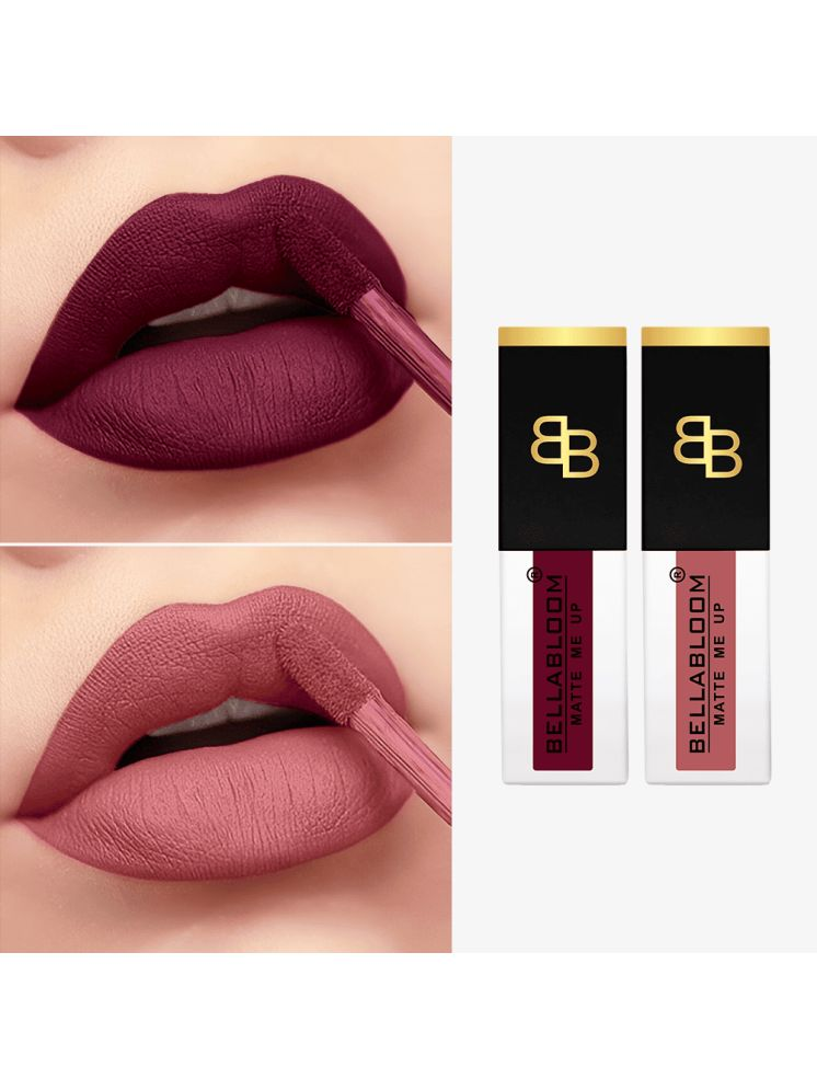     			BELLABLOOM Sweet Rose Matte Lipstick 10