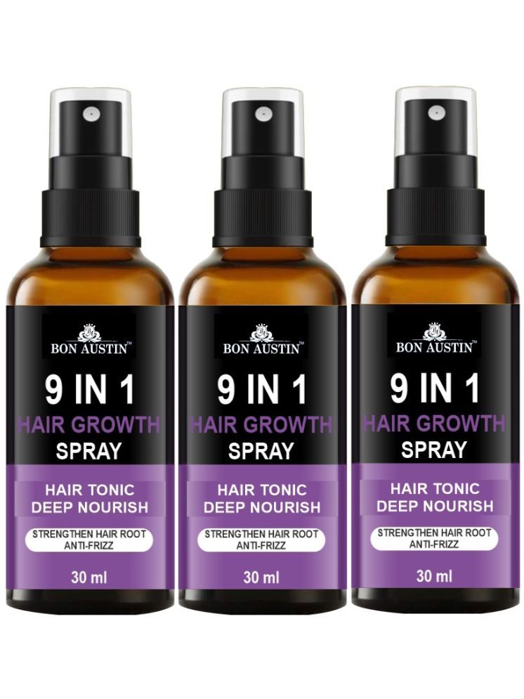     			Bon Austin 9in1 HairGrowthSpray Hair Serum 30 mL Pack of 3