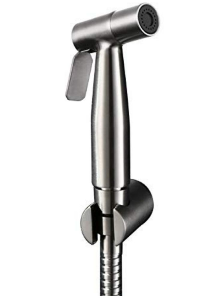     			COSVIT SS-304 Grade Health Faucet with 1m HosePipe & Hook Stainless Steel Health Faucet (Water Sprayer)