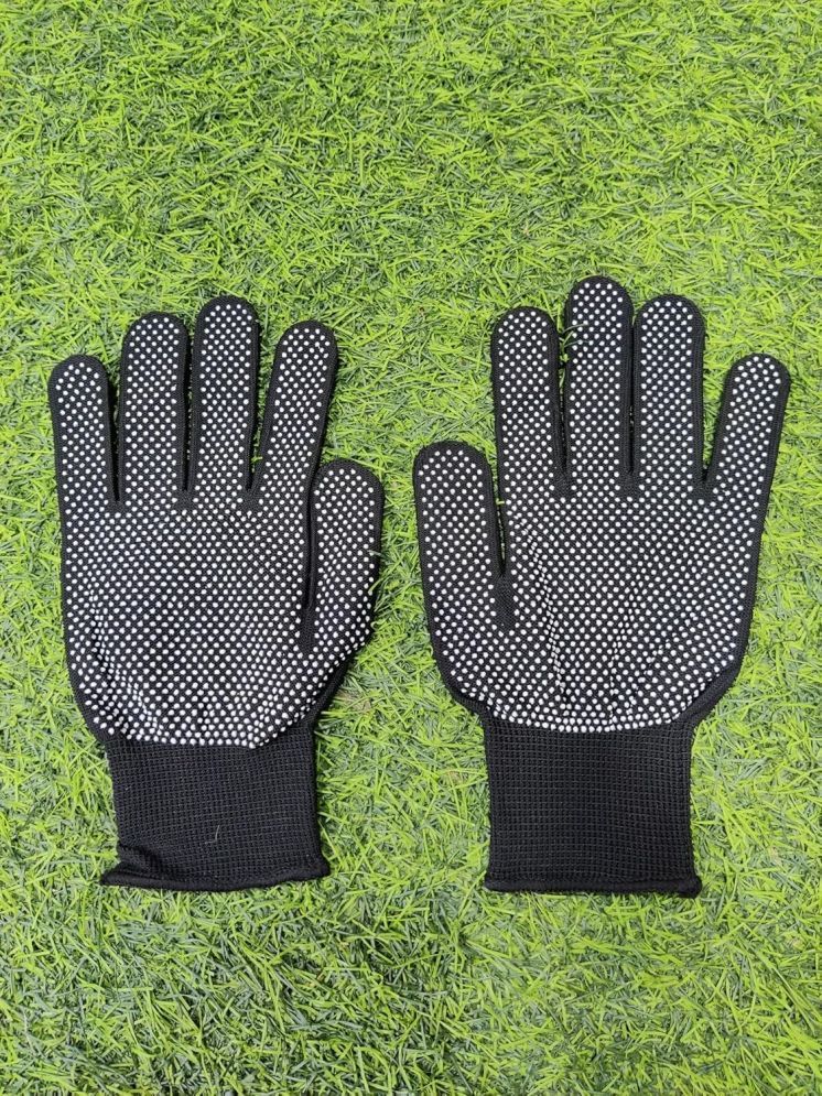     			Gjshop Black Batting Gloves ( 1 Pair )