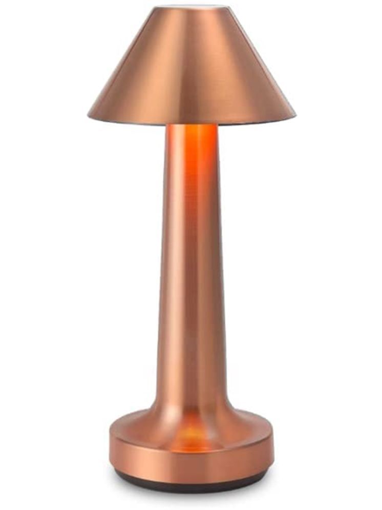     			Gjshop Gold Table Lamp ( Pack of 1 )