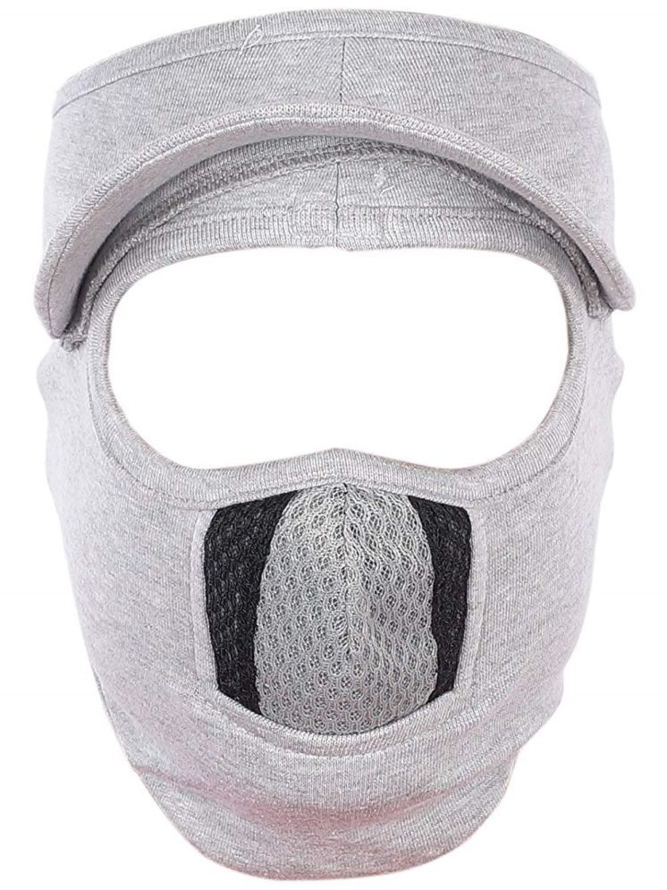     			H-Store Grey Bike Face Mask Riding Mask for Men & Women