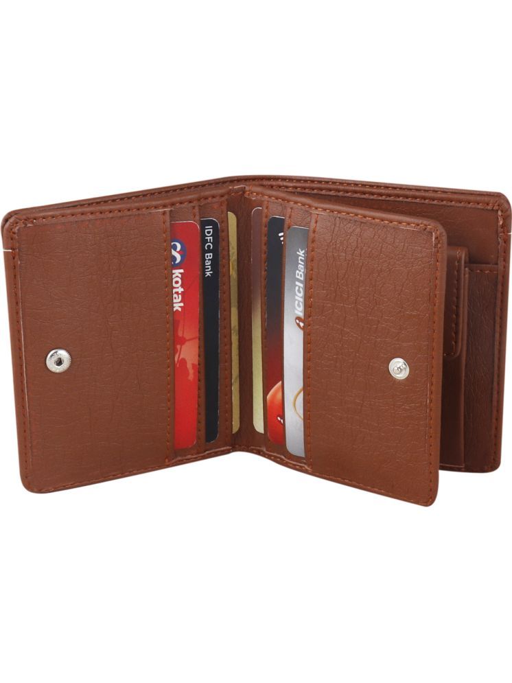     			JND Tan 100% Leather Men's Regular Wallet ( Pack of 1 )