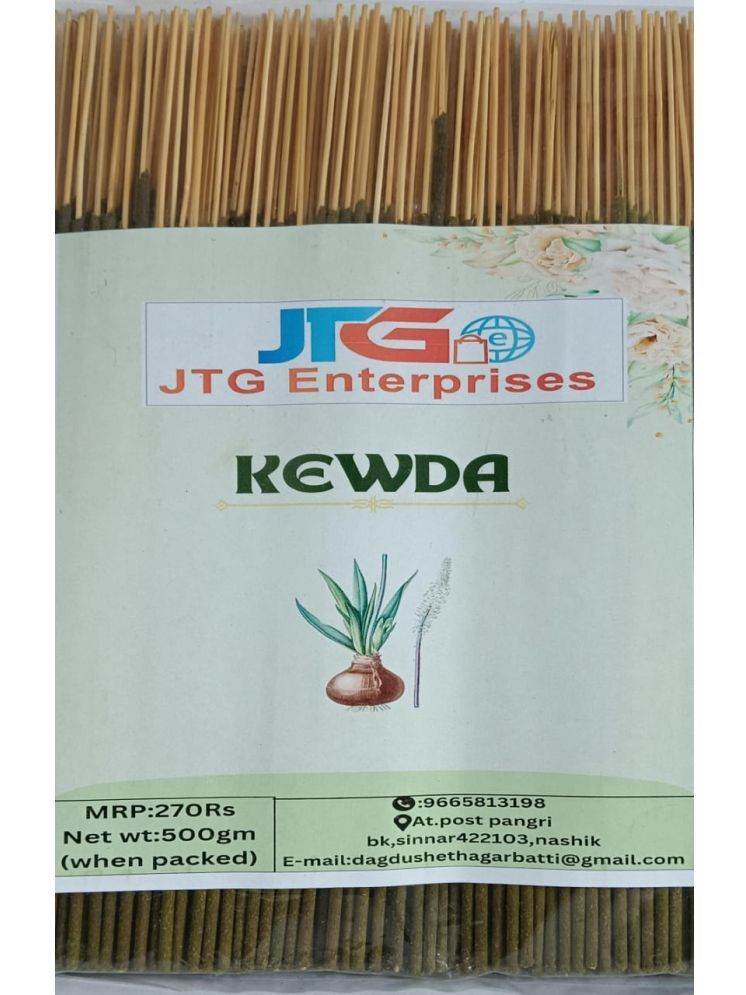     			JTG enterprises Incense Stick Kewda 500 gm ( Pack of 1 )