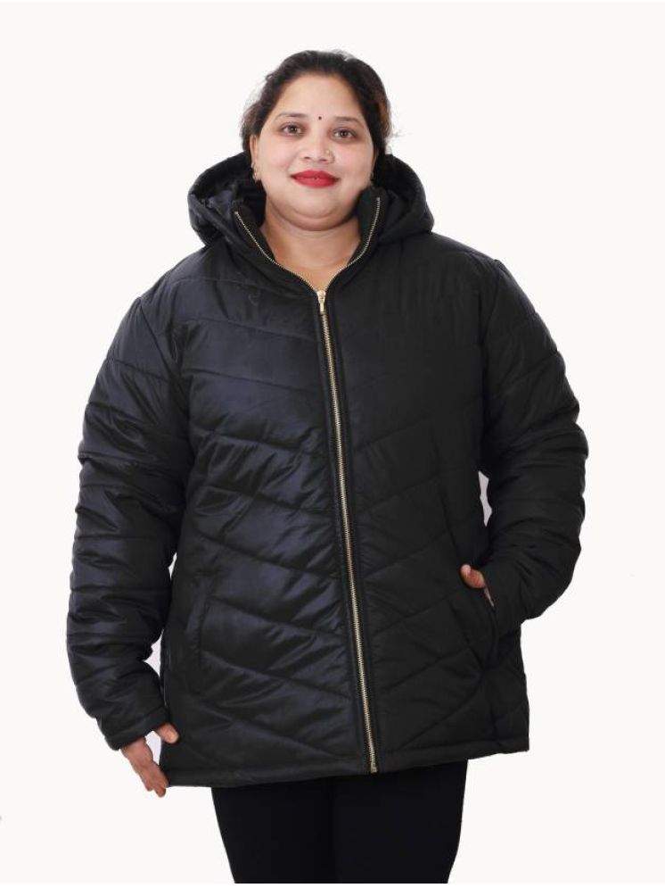     			LOVE LONDON - Polyester Blend Black Puffer Pack of 1