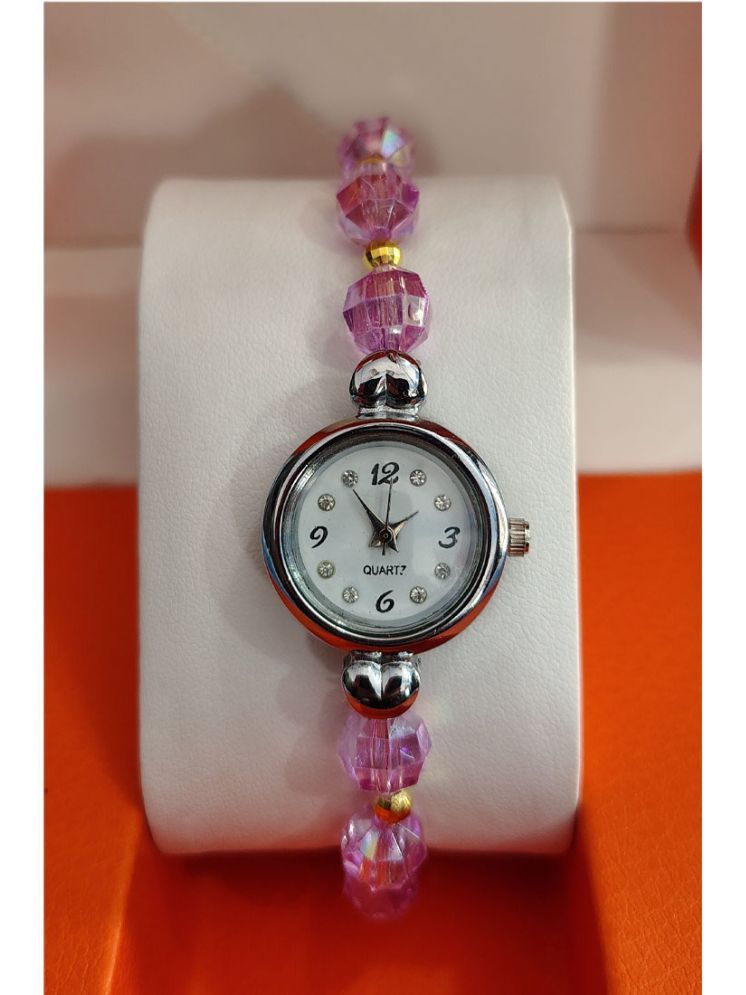     			MARKRIN Silver Plastic Analog Womens Watch