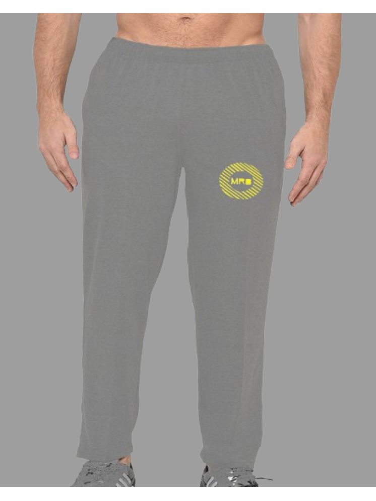     			MRB Grey Cotton Blend Men's Trackpants ( Pack of 1 )