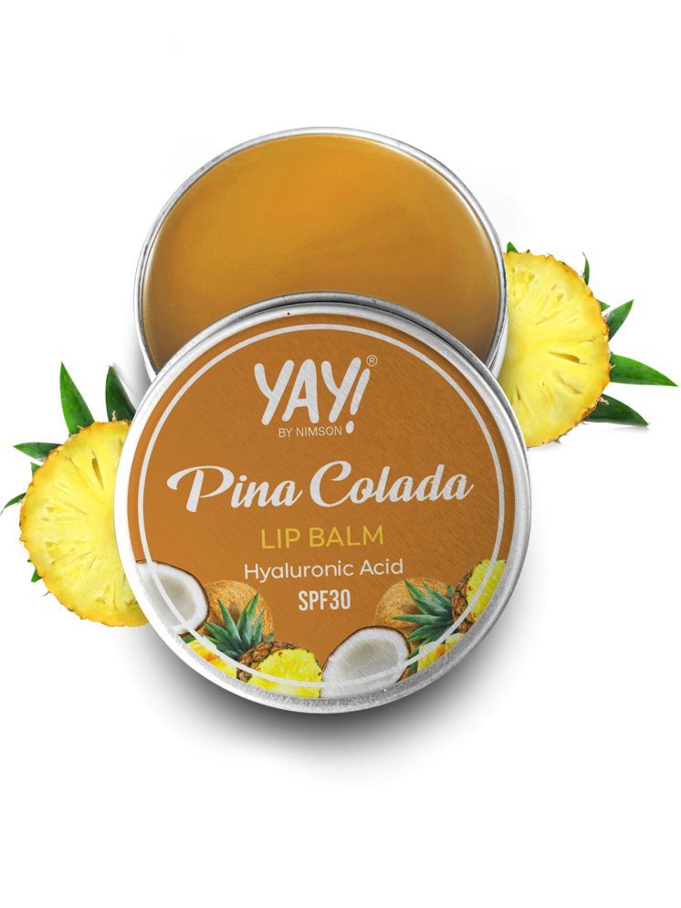     			Nimson YAY Pina Colada Lip Blam SPF 30 & Hyaluronic Acid Glossy Lip Balm ( Pack of 1 )