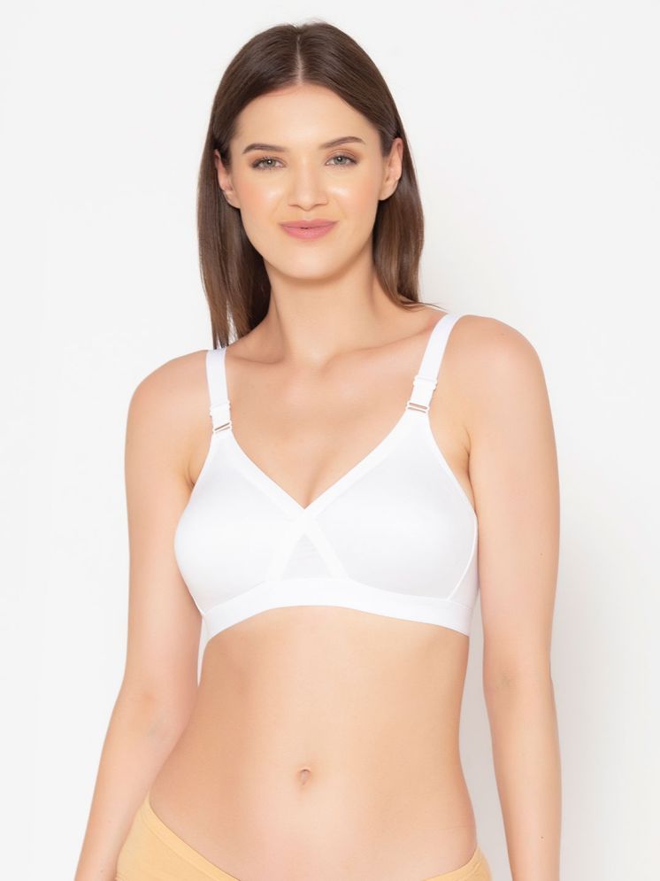     			Paris Beauty Pack of 1 Lycra Non Padded T-Shirt Bra For Women ( White )