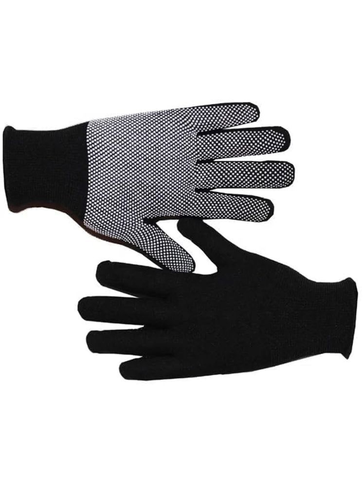     			Shopeleven Black Batting Gloves ( 1 Pair )