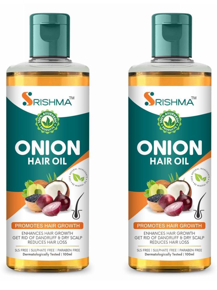     			Srishma Anti Hair Fall Onion Oil 200 ml ( Pack of 2 )