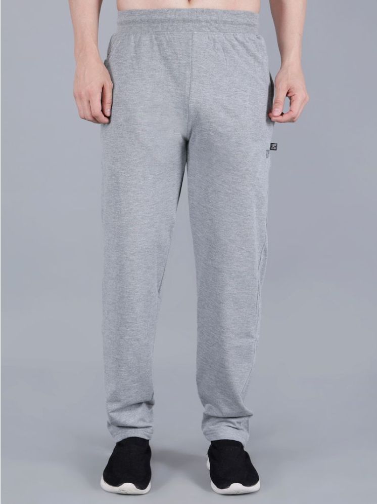     			TF Grey Cotton Blend Men's Sports Trackpants ( Pack of 1 )