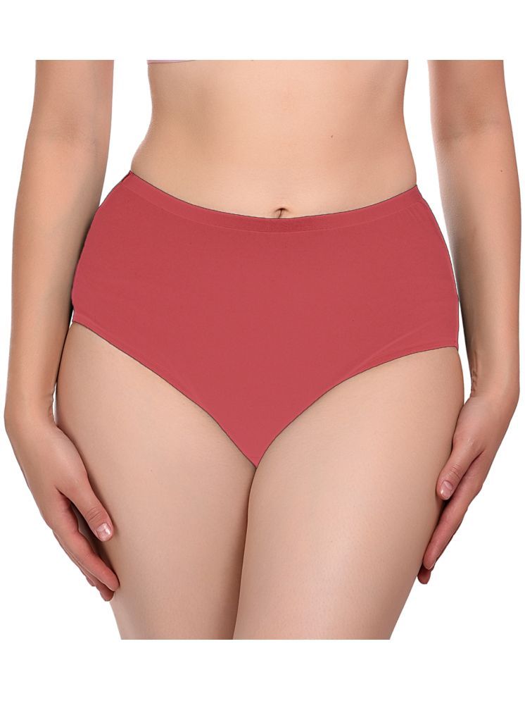     			Madam Pack of 1 Cotton Briefs For Women ( Rose Gold )