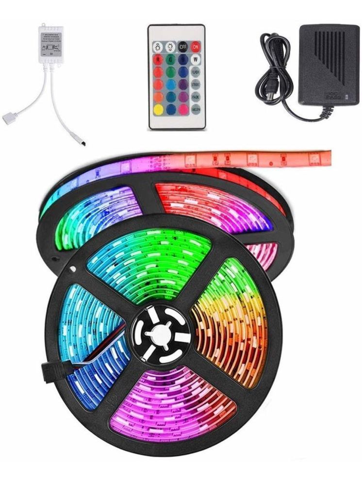     			ZESTRUM Multicolor 5M LED Strip ( Pack of 3 )