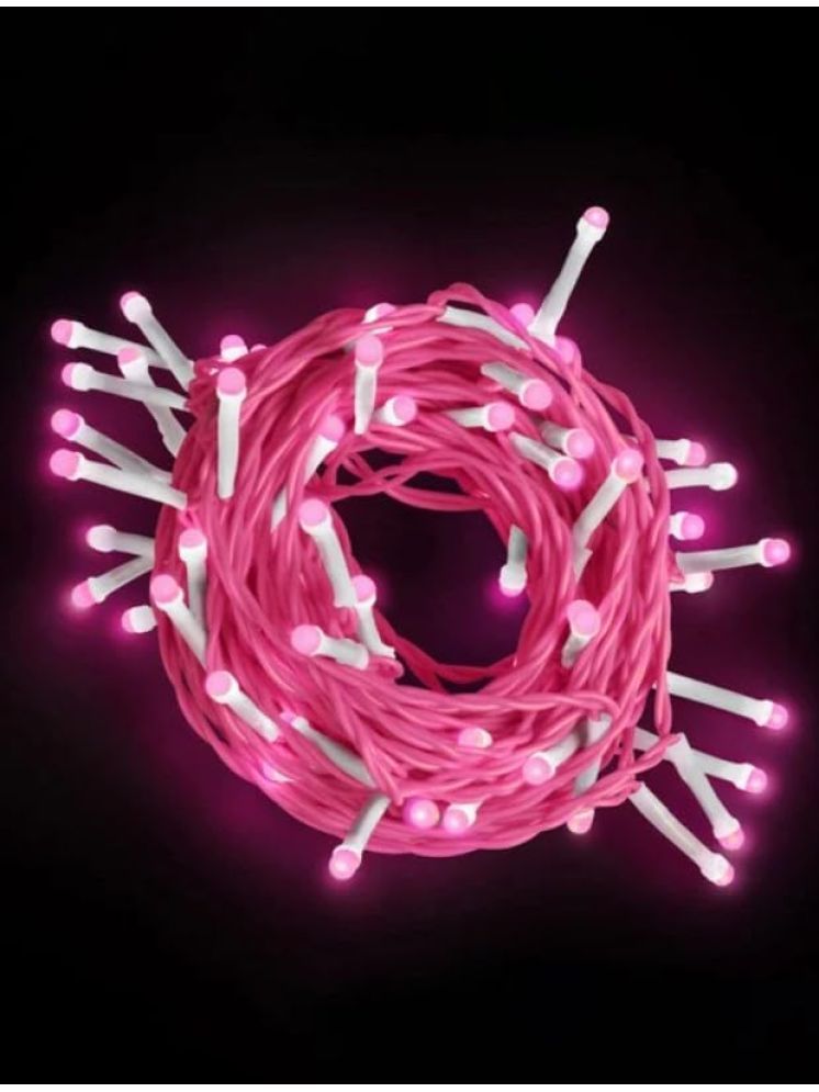     			ZESTRUM Pink 10 Mtr String Light ( Pack of 6 )