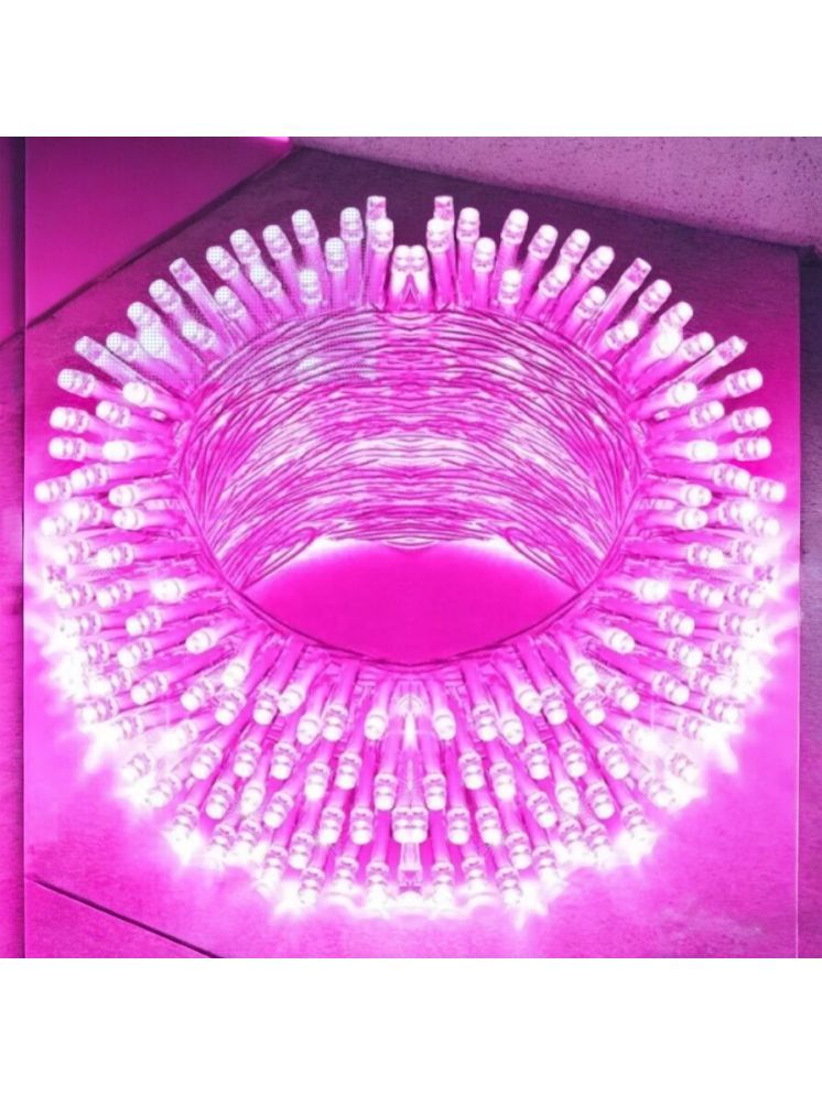     			ZESTRUM Pink 11 Mtr String Light ( Pack of 1 )