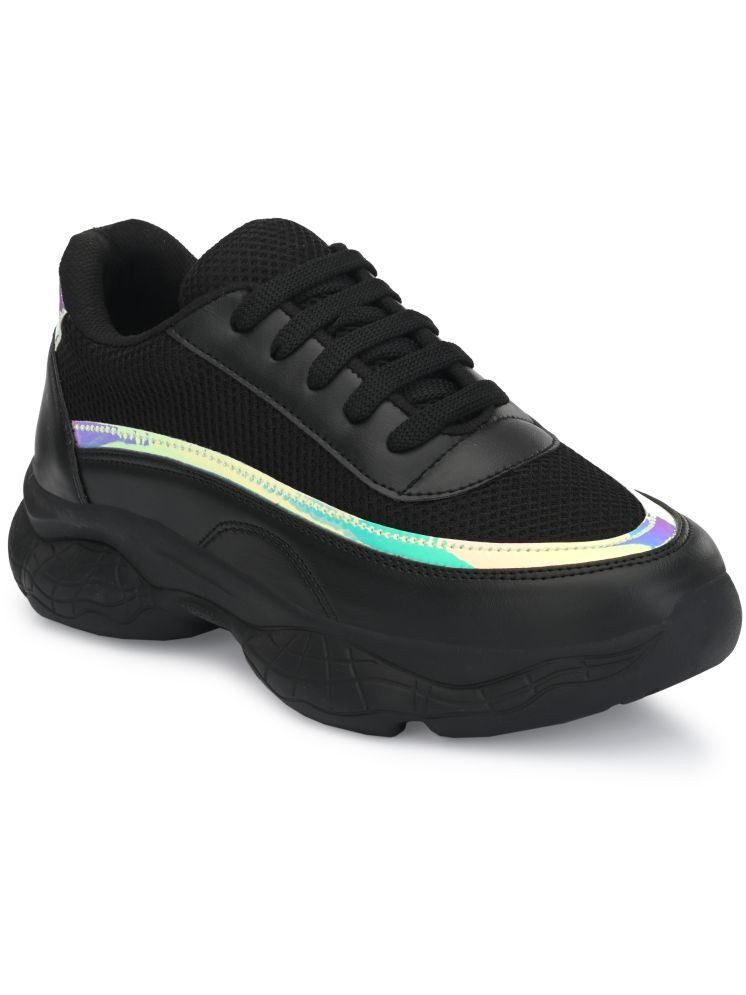     			Carrito Black Women's Sneakers