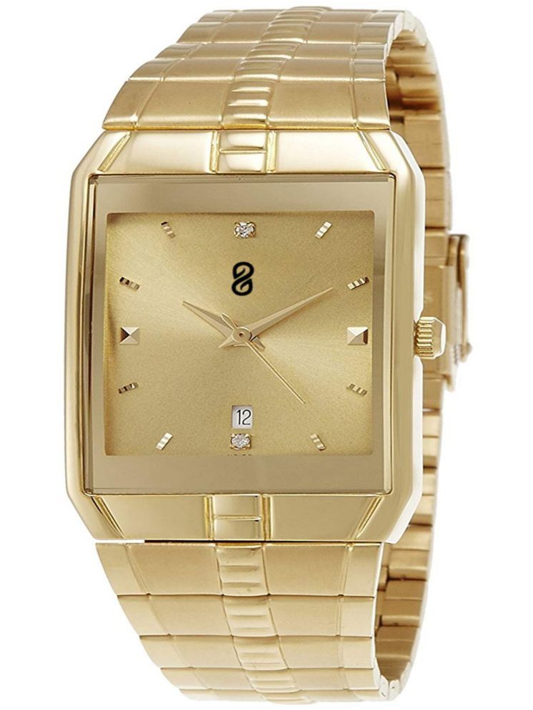     			DIGITRACK Gold Stainless Steel Analog Men's Watch