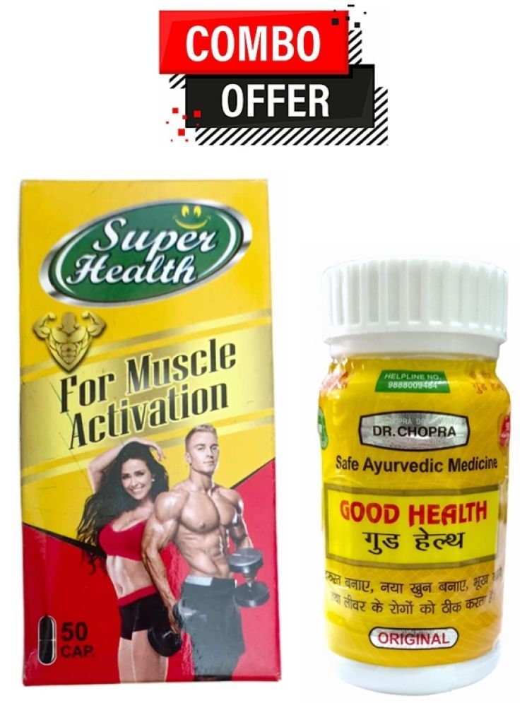     			Dr. Chopra Good Health Capsule 50no.s & Super Health Capsule 50 no.s Unflavoured Pack of 2