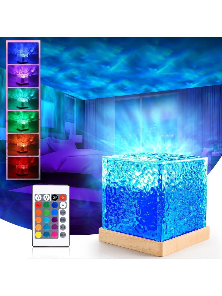     			Gjshop Multicolor Night Lamp ( Pack of 1 )