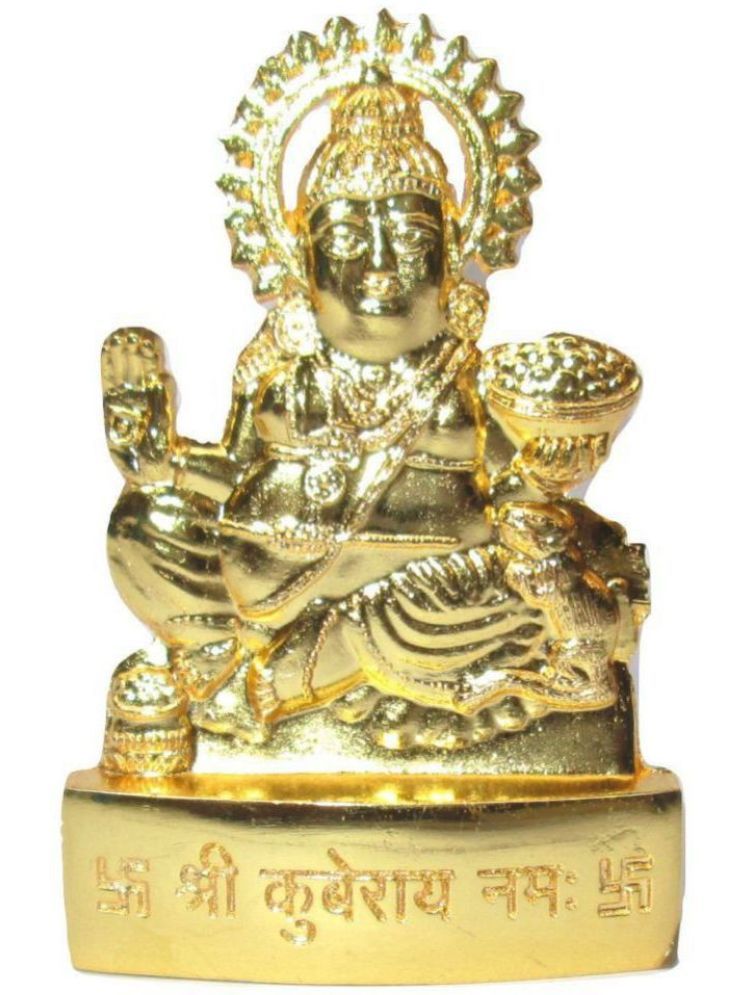     			Shri Astha Vinayak Brass Lord Kuber Idol ( 3 cm )