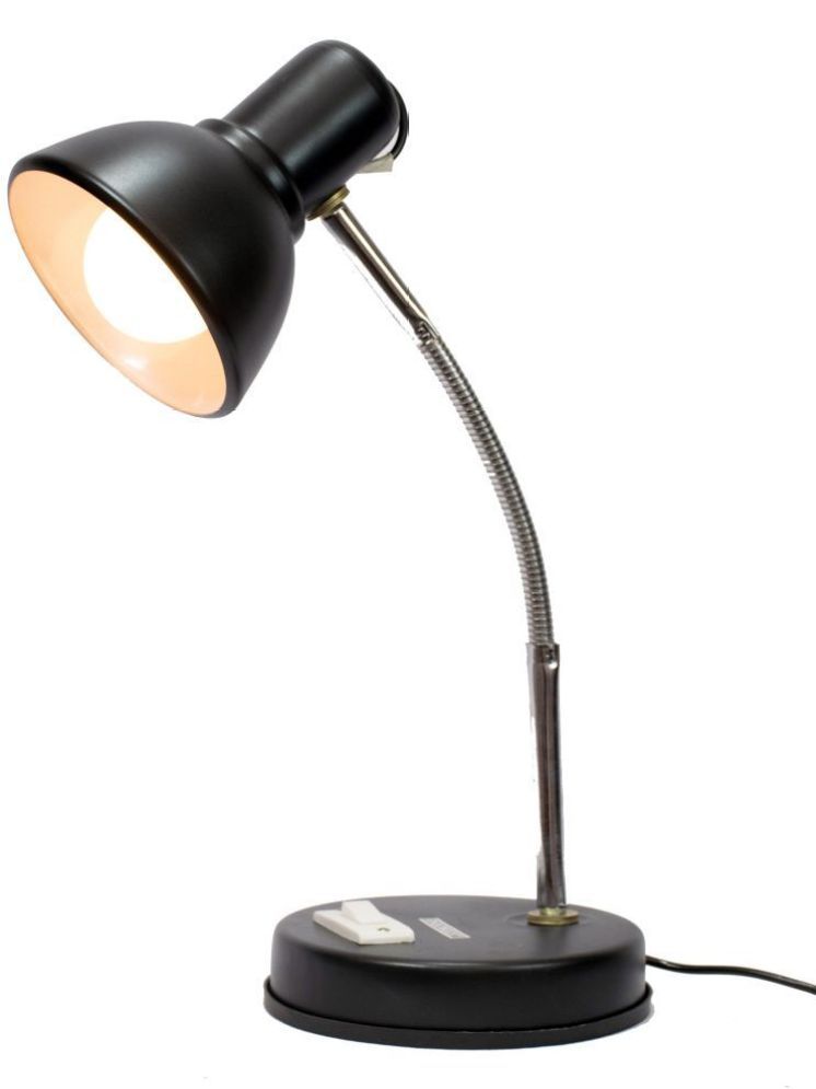     			ZESTRUM Black Study Table Lamp ( Pack of 1 )