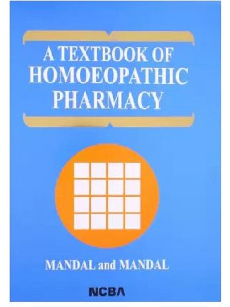     			A Textbook Of Homeopathic Pharmacy 3ED  (Paperback, mandal)