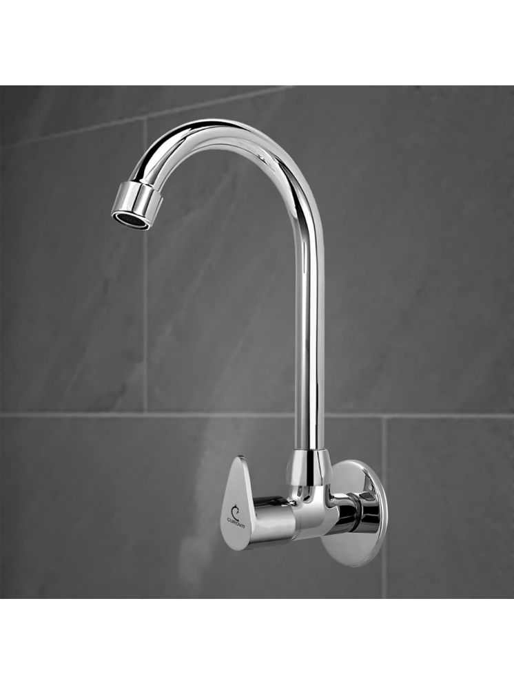     			COSVIT Torrent Zinc Wall Mount Sink Tap For Kitchen Zinc Kitchen Sink Tap (Sink Cock)