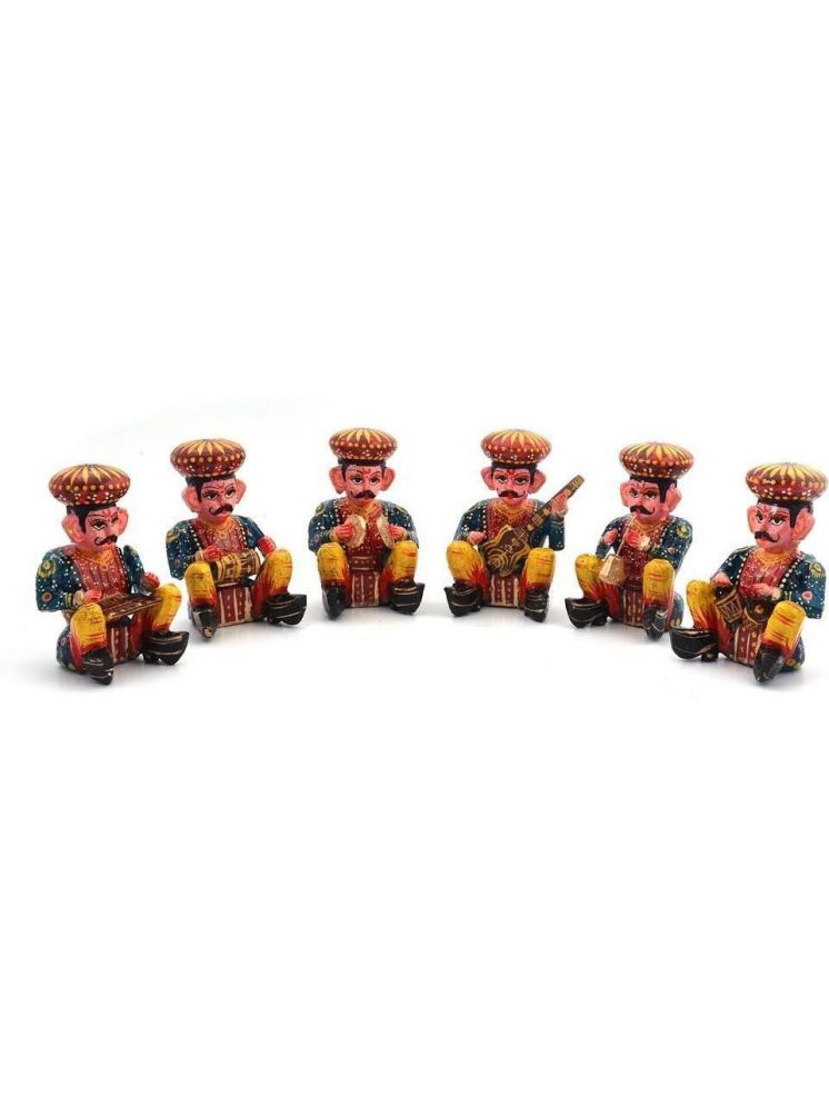     			FASHION BIZZ Handicraft Showpiece 5 cm - Pack of 6