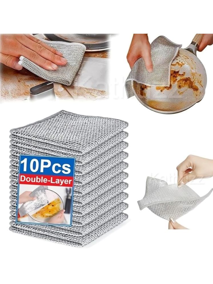     			Multi Deal Dish Wash Cloth Stainless Steel Stainless Steel Scrub